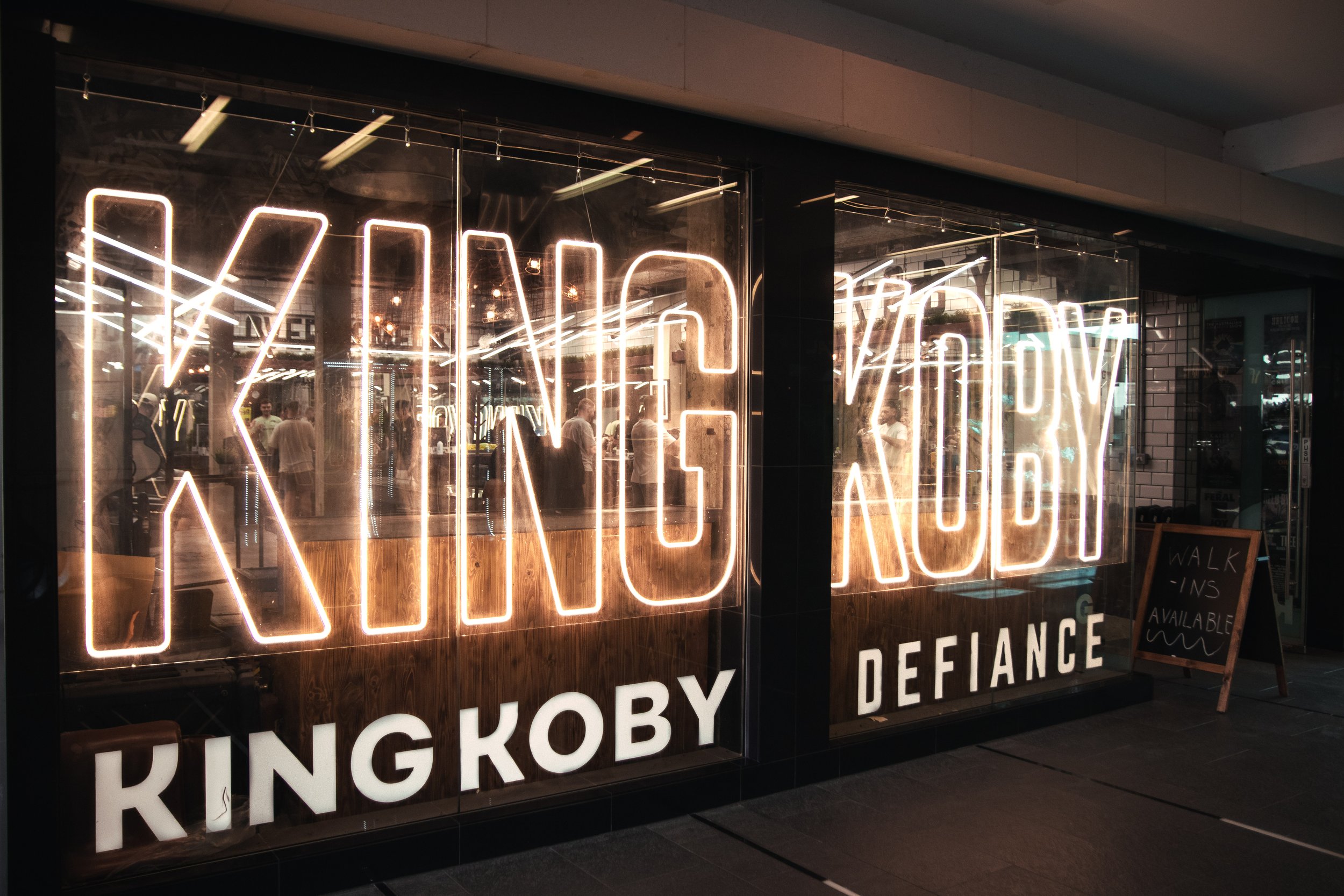 King Koby shop front.