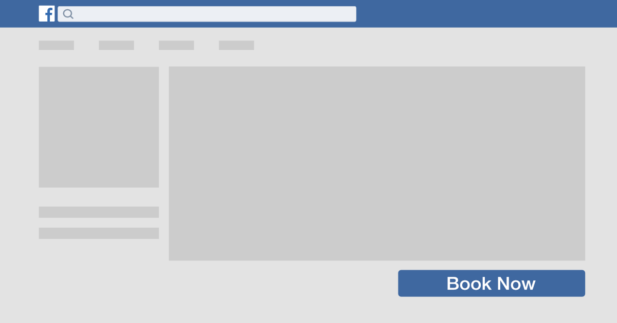Add a "Book Now" button to your Facebook page