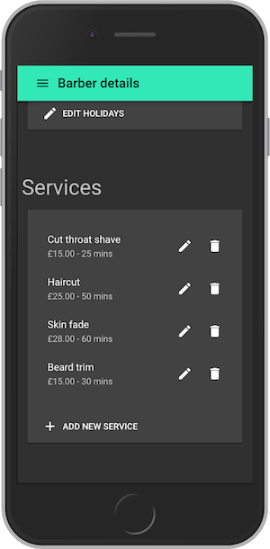 theCut  #1 Barber Booking App